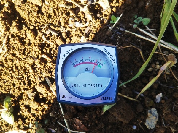 土壌の酸度（pH）を調べるには「シンワ 土壌酸度計A」がおすすめ
